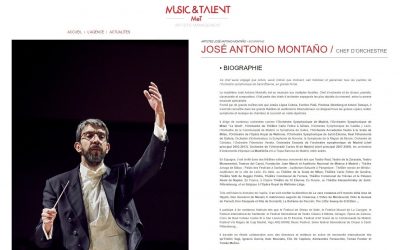 José Antonio Montaño will be represented  in france and other french-speaking countries by the Music et Talent agency