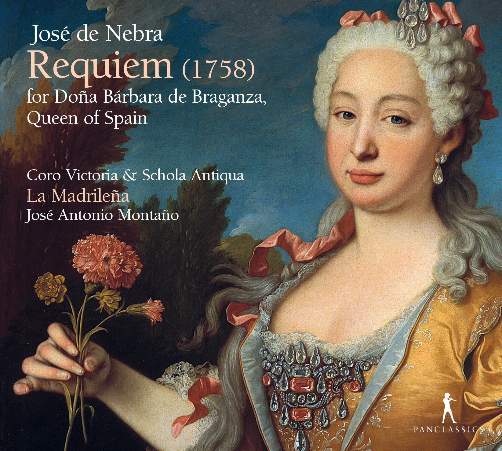Druckdaten PC 10228 Digipack CD Requiem José de Nebra José Antonio Montaño La Madrileña Coro Victoria Schola Antiqua Pan Classics